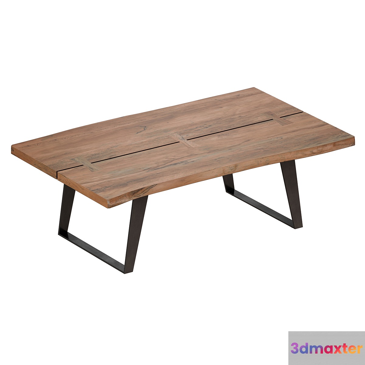 Yukon Natural Coffee Table (Crate and Barrel) 3D Max
