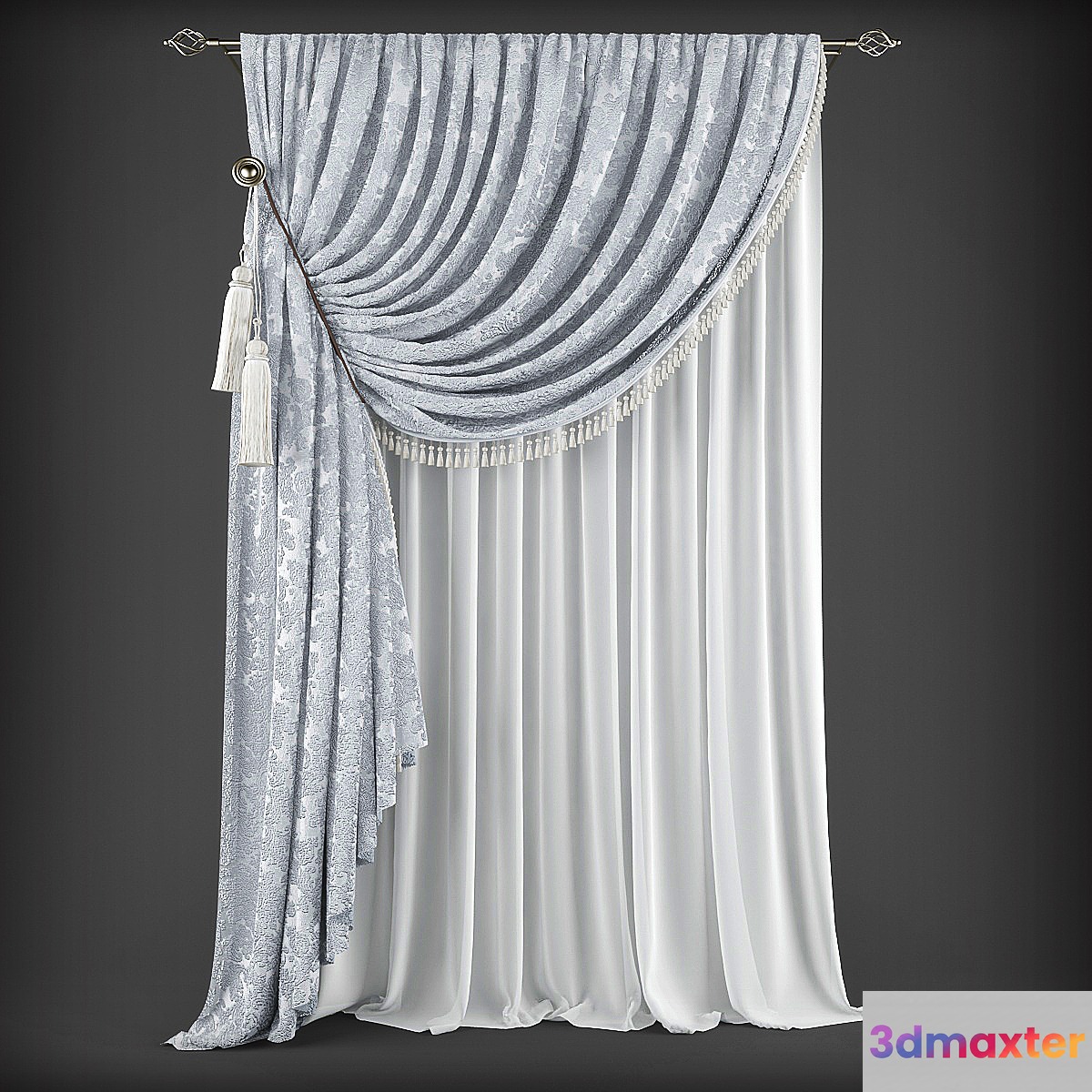 Curtains469 3D Max