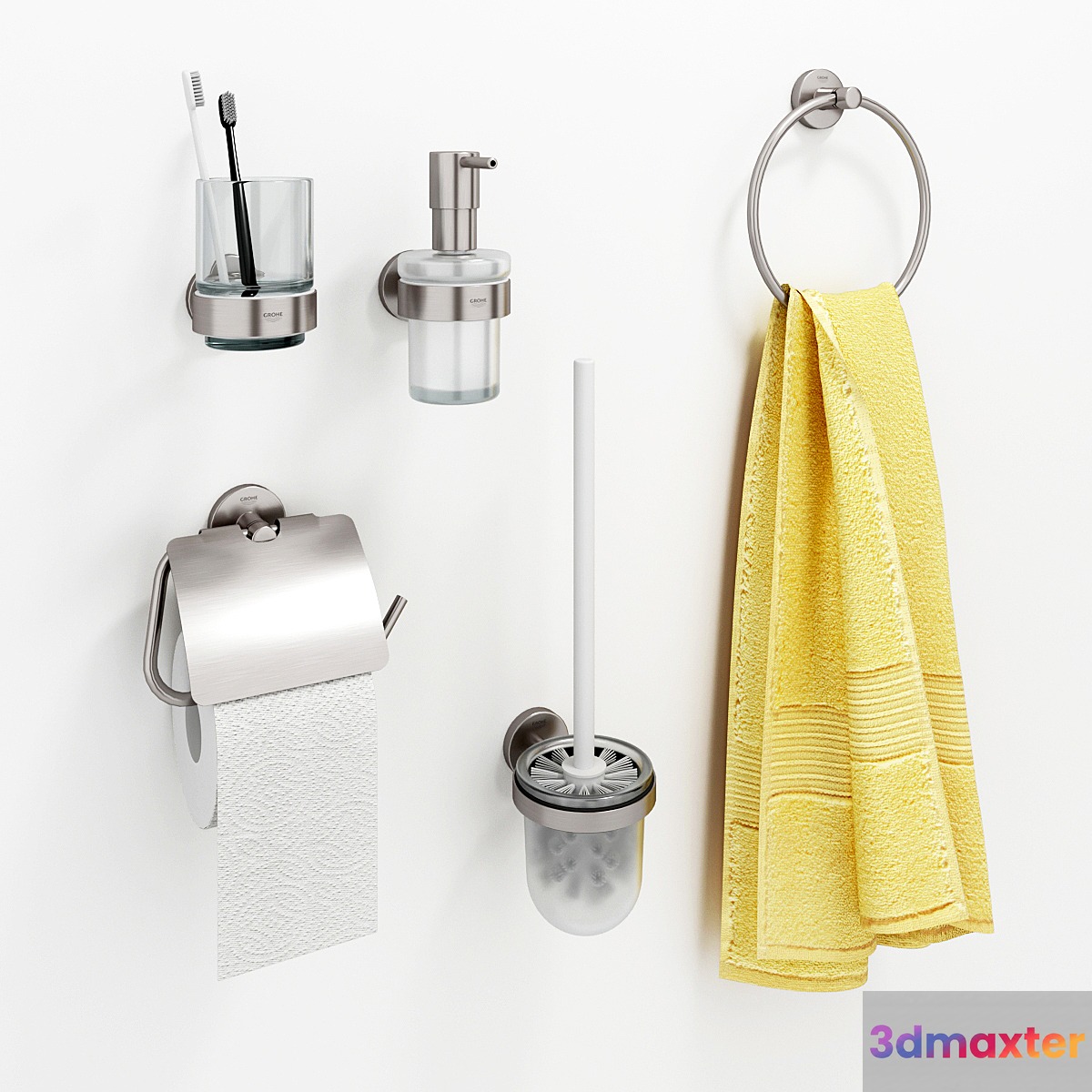 GROHE Essentials Collection 3D Max