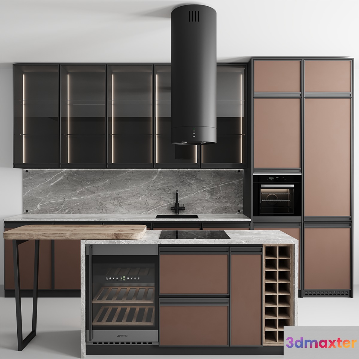 Kitchen No. 33 3D Max