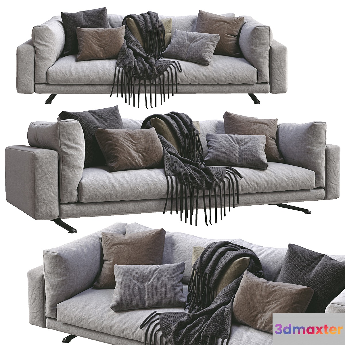 Livingdivani Floyd Hi 3D Max
