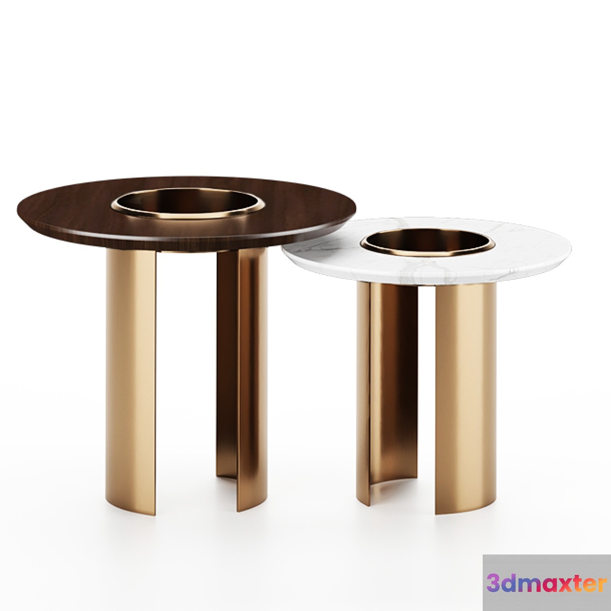 JANUS SIDE TABLE 3D Max