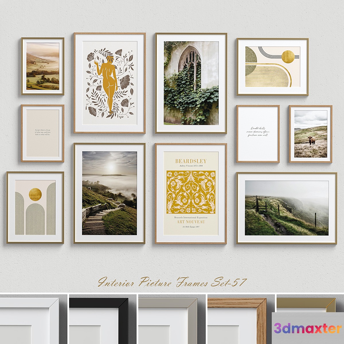 Interior Picture Frames Set-57 - No.3