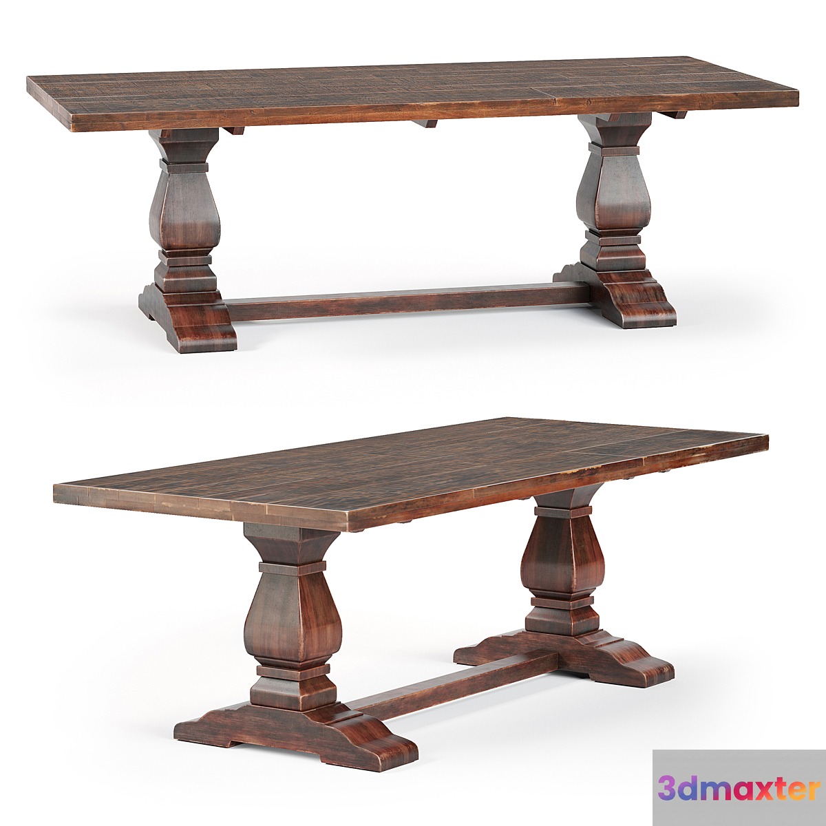 Coast to Coast Imports Woodbridge Dining Table 3D Max