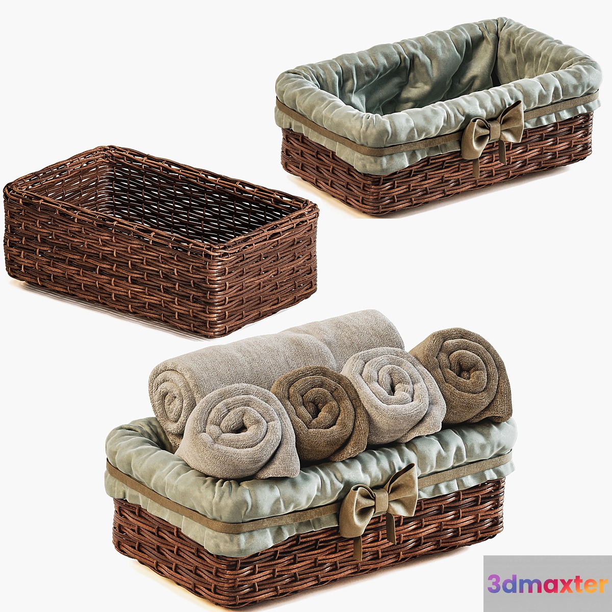 Towels_09 3D Max