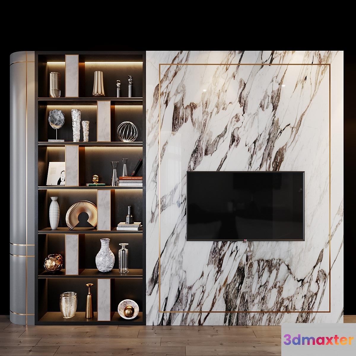 tv set 152 3D Max