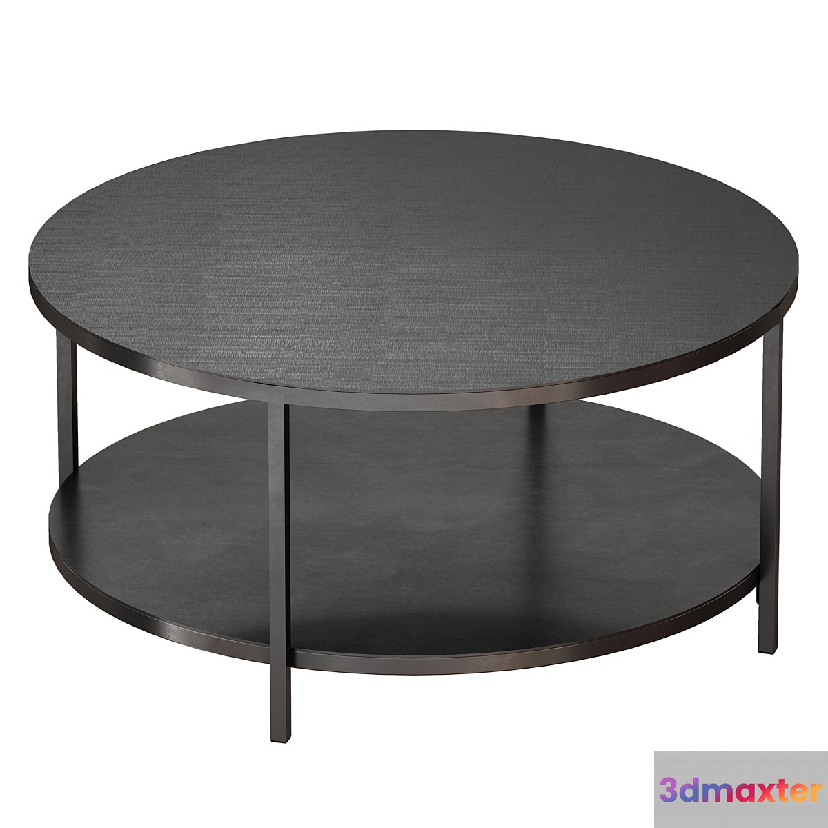 Echelon Round Coffee Table (Crate and Barrel) - No.2