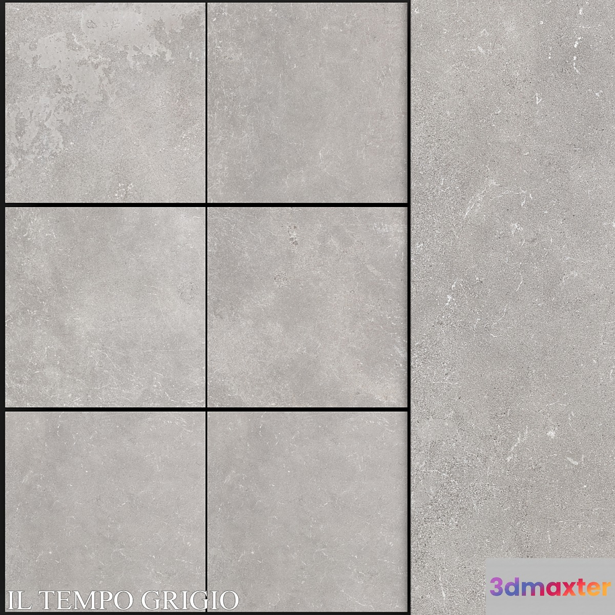 Zeus Ceramica il Tempo Grigio 3D Max
