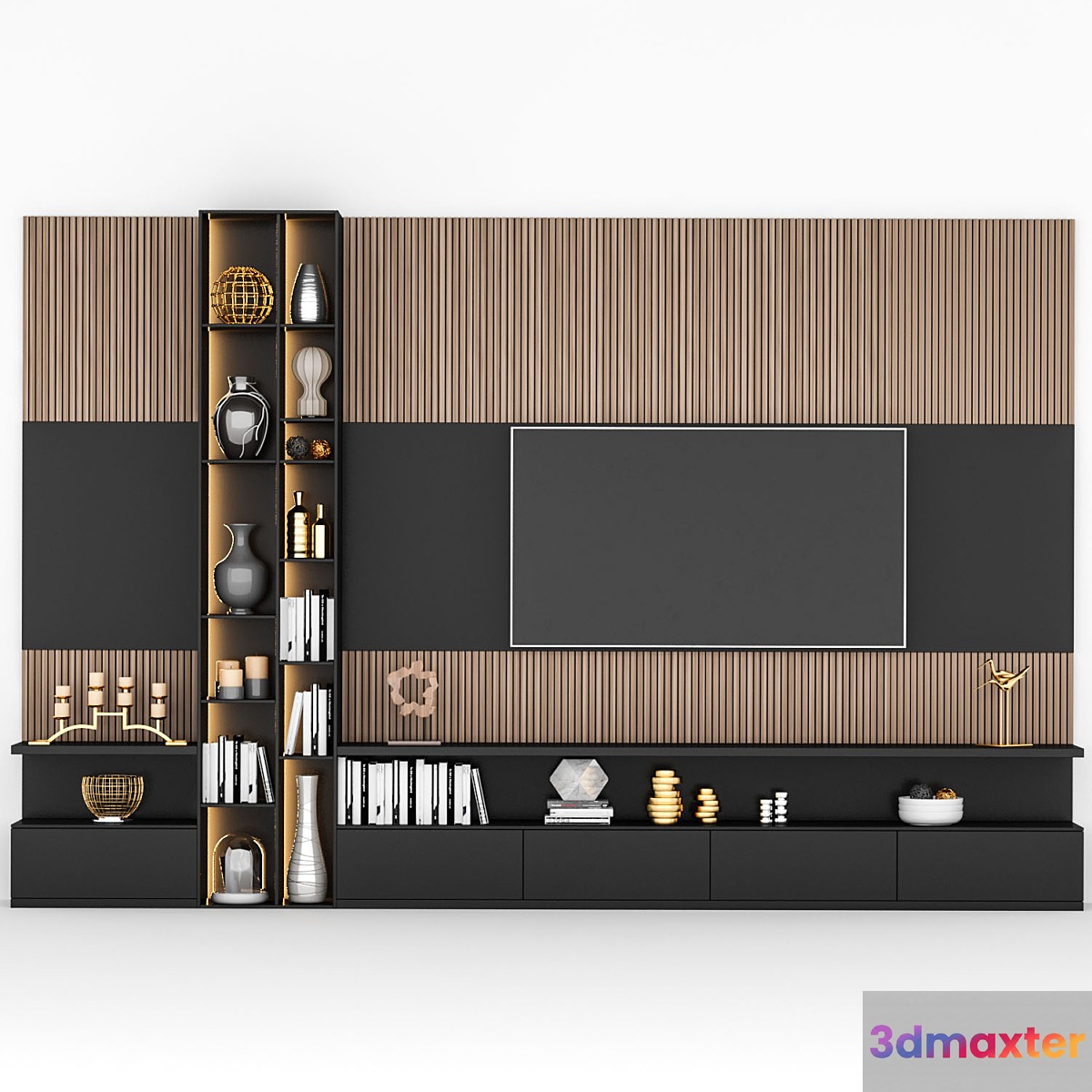 Tv Stand_85 - No.2 3D Max