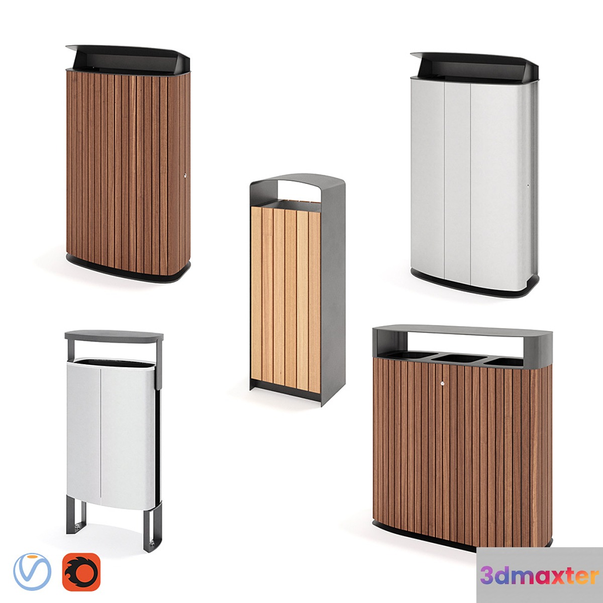 Mmcite. Litter bins