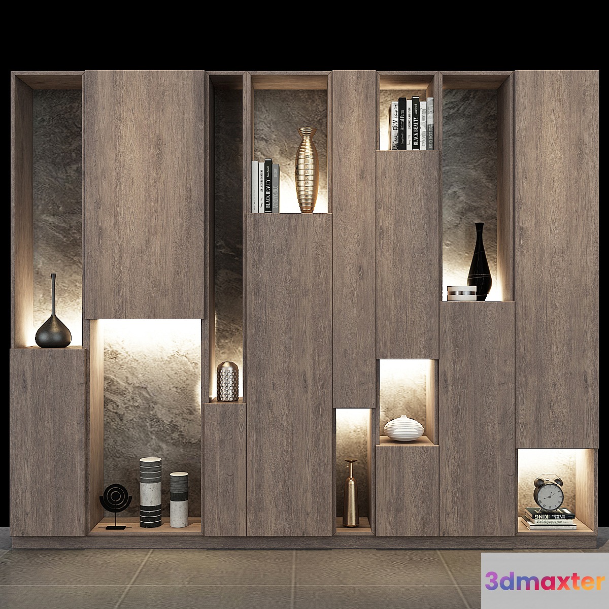 Furniture composition set 121 3D Max