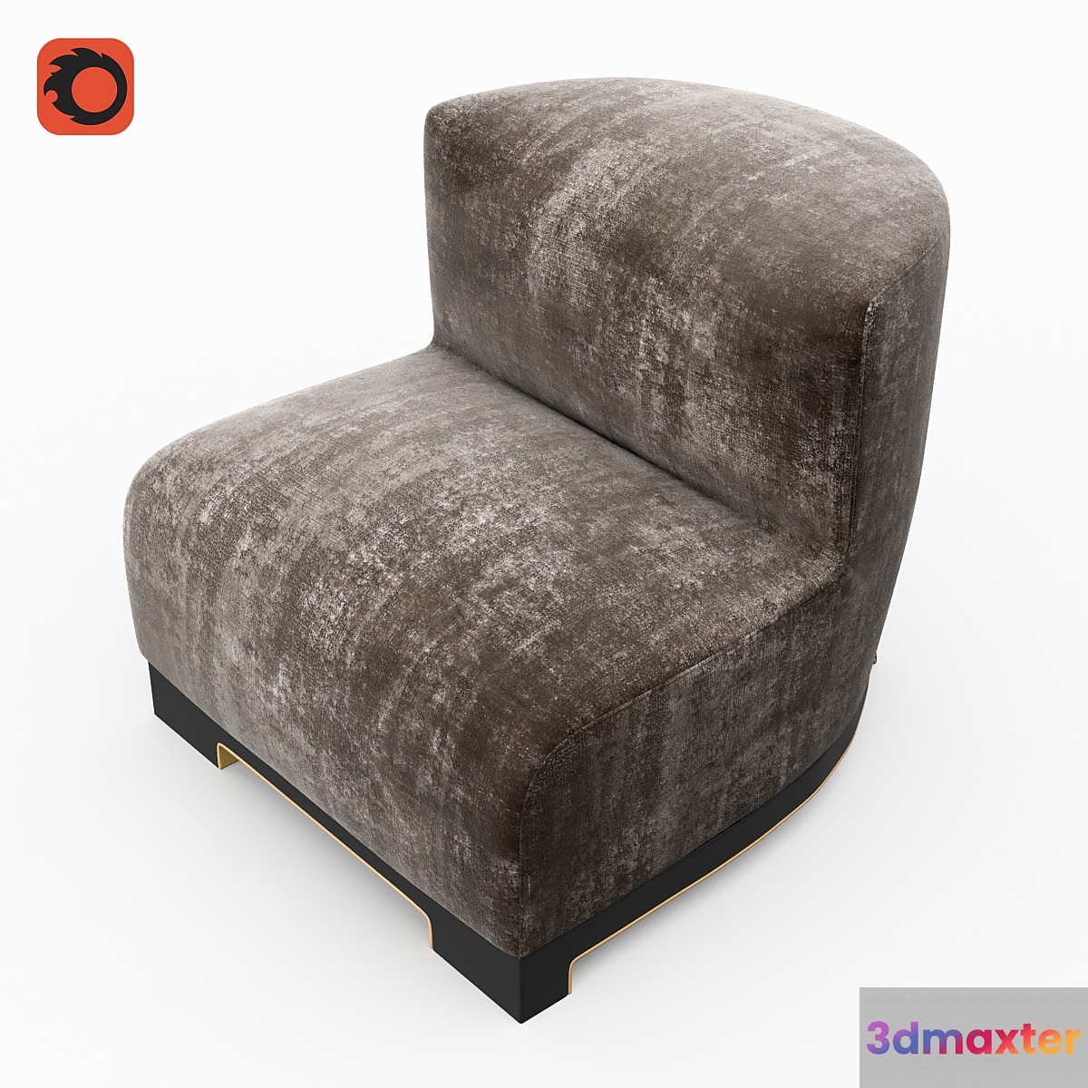 Vittoria Lounge chair Achille Salvagni 3D Max