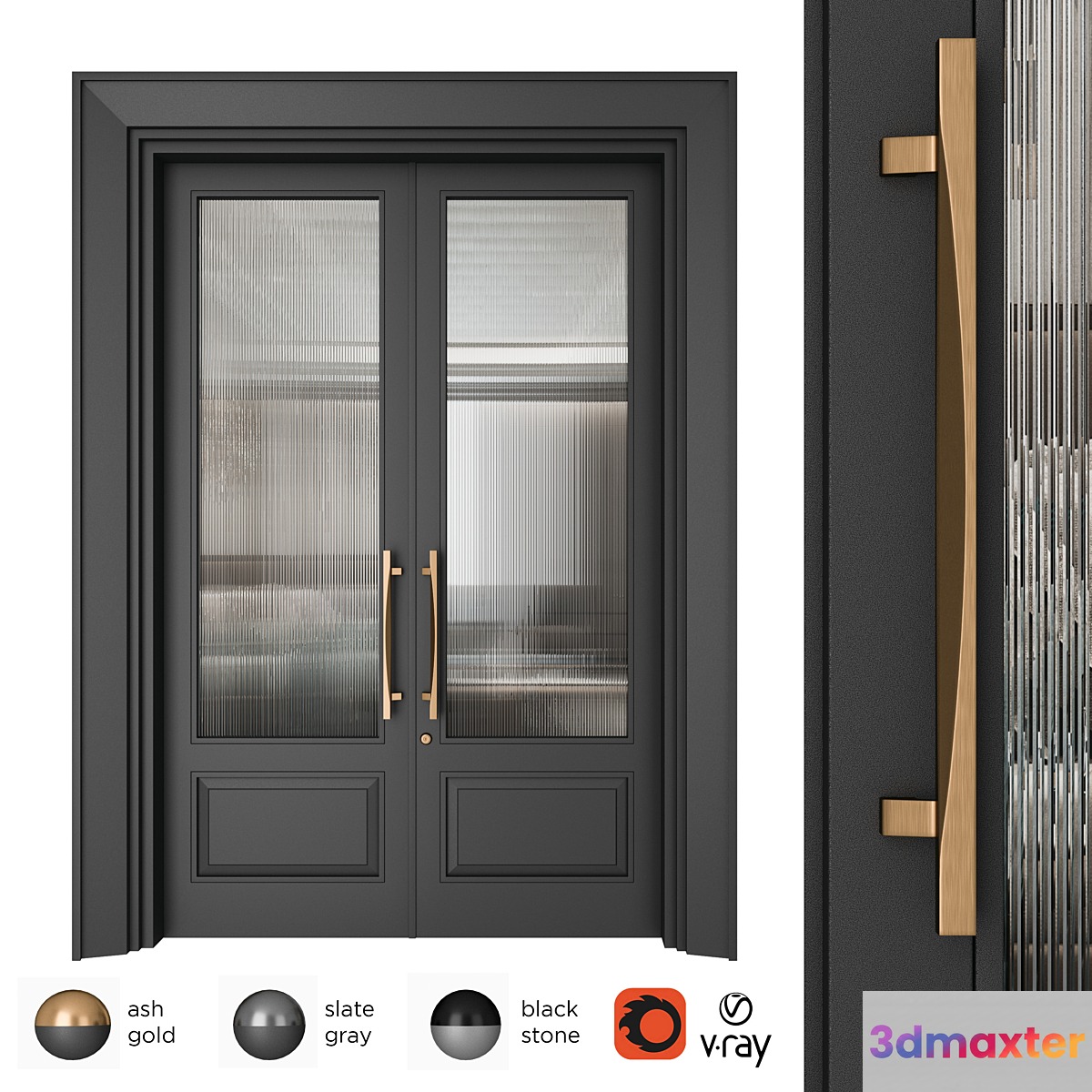 Door Set Elmes Archism T1235 - No.3