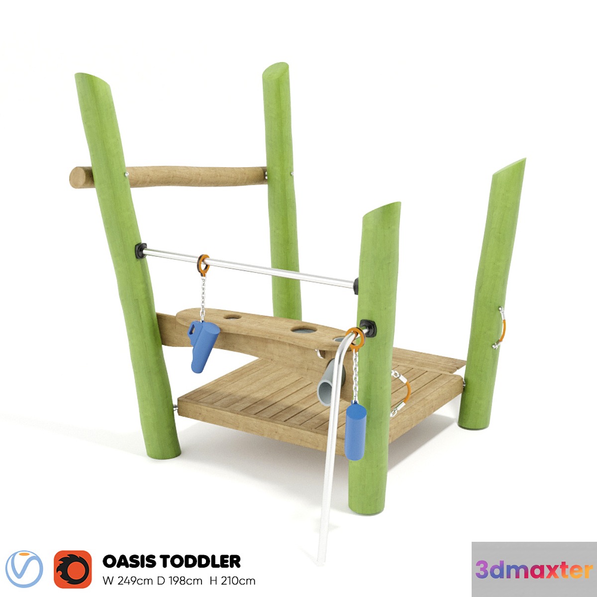 Kompan. Oasis 3D Max