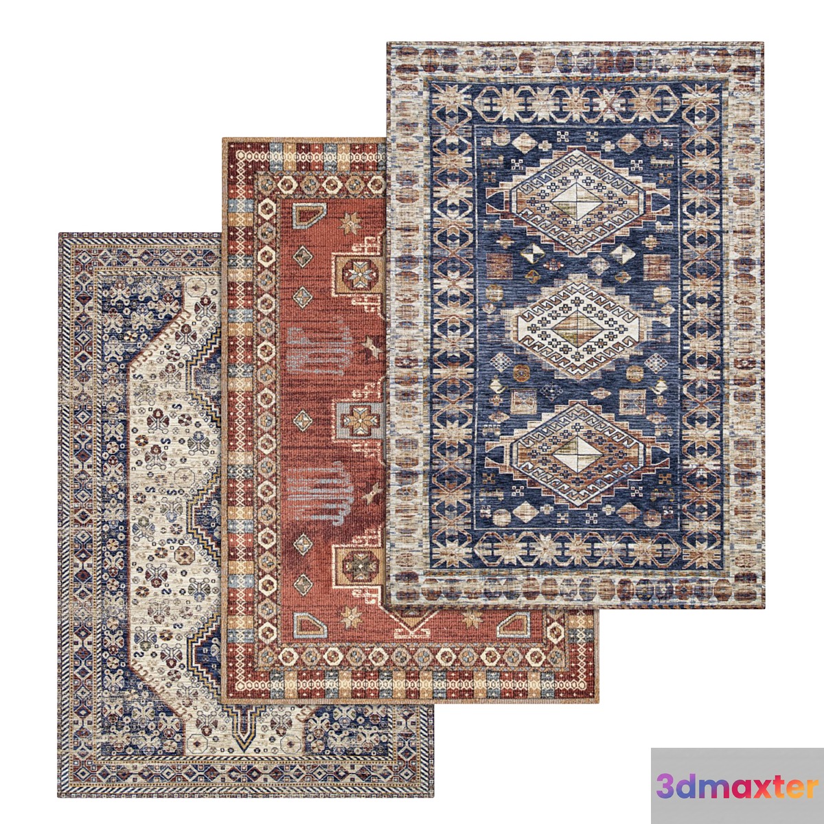 Carpets Set 1486 3D Max