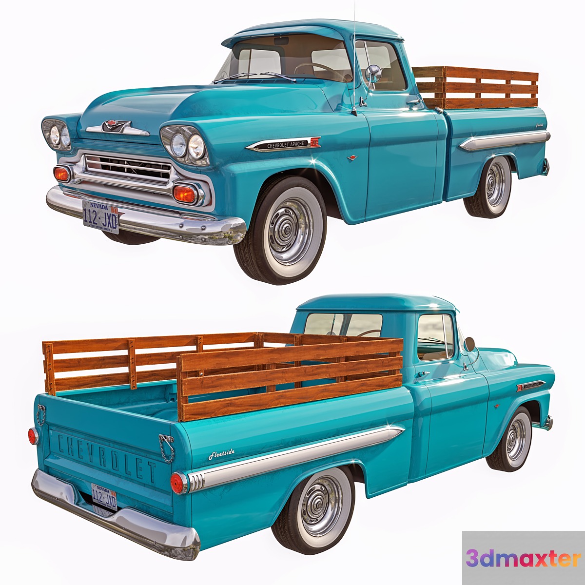 Chevrolet Apache 1959 - No.2 3D Max