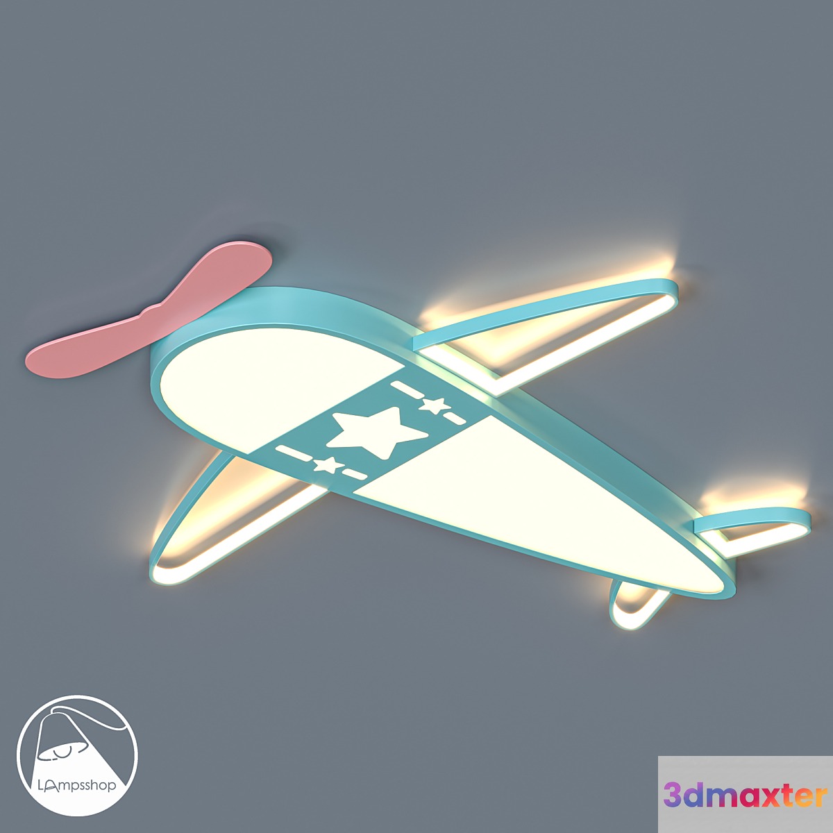 LampsShop.ru CPL7009 Chandelier Plane B 3D Max