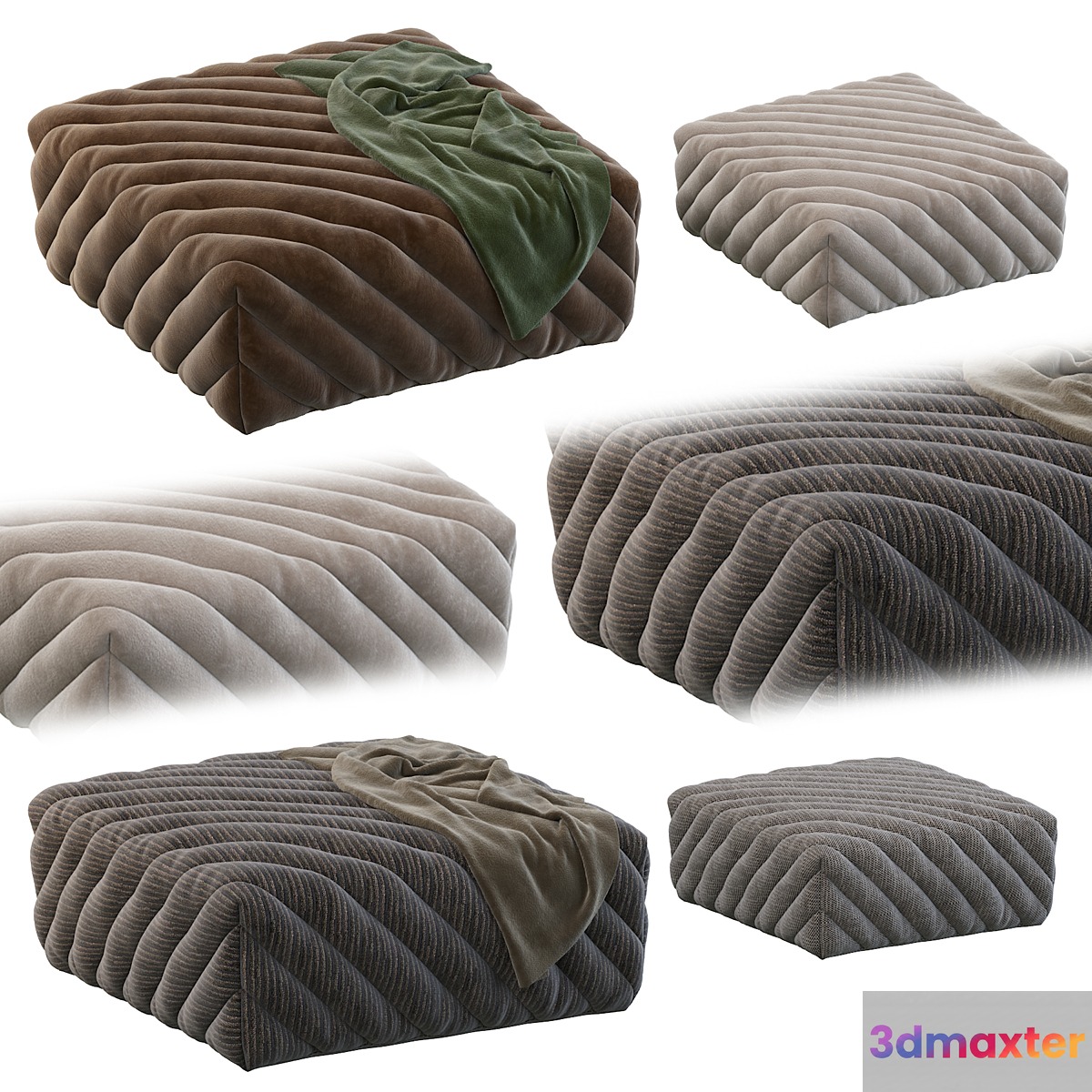 Modern pouf n2