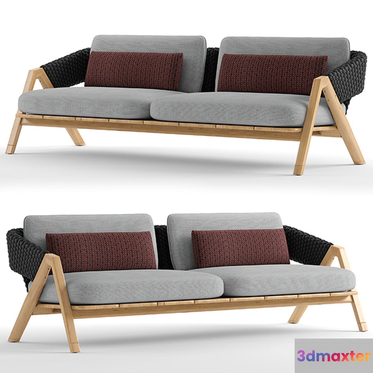 Ethimo knit sofa