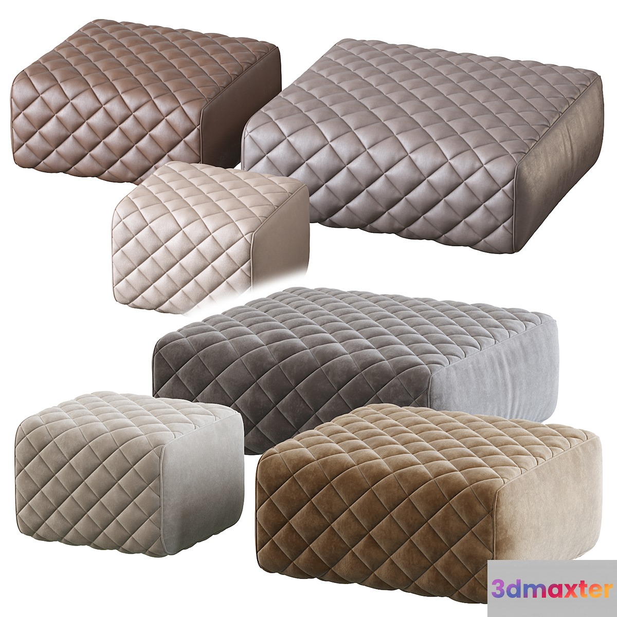 ASHLEY Pouf by Minotti - No.4