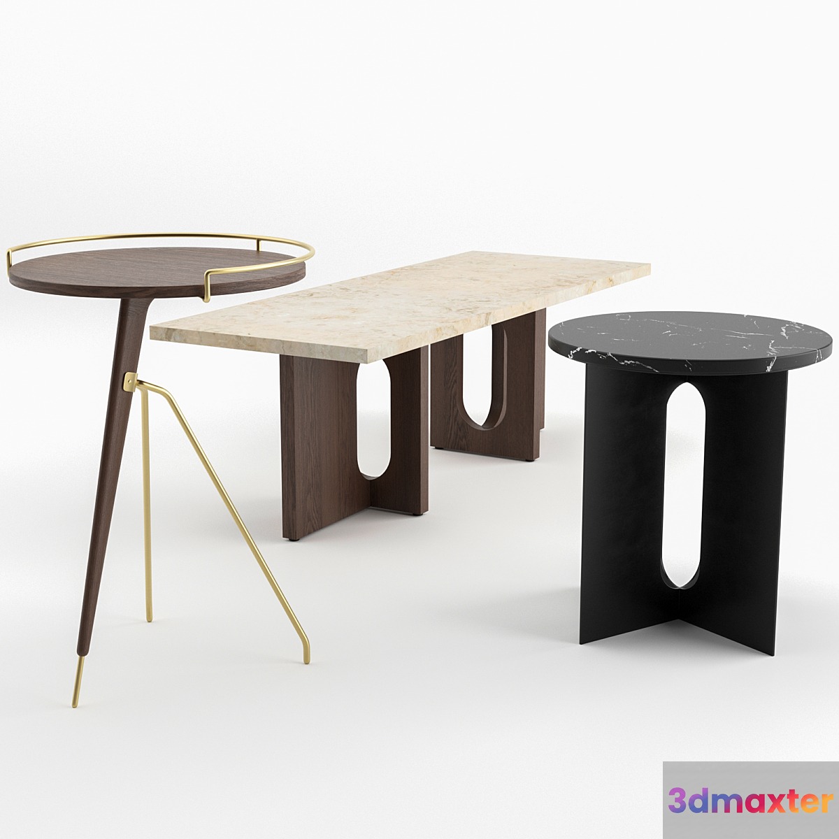 Table Set by MENU 3D Max