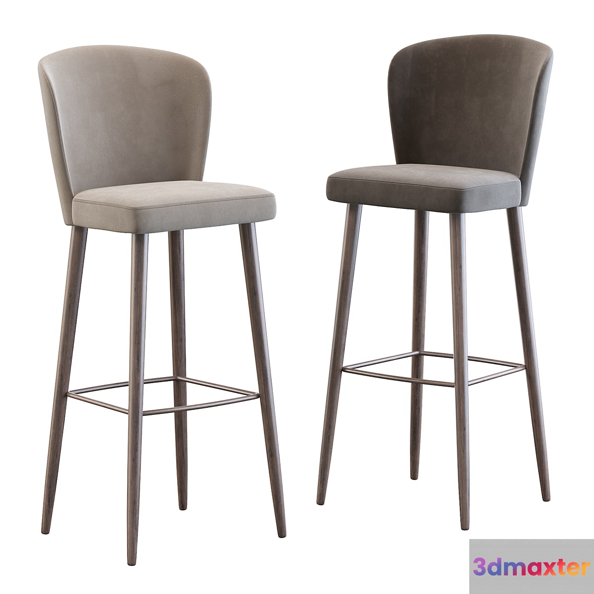 Aston Stool by Minotti 3D Max