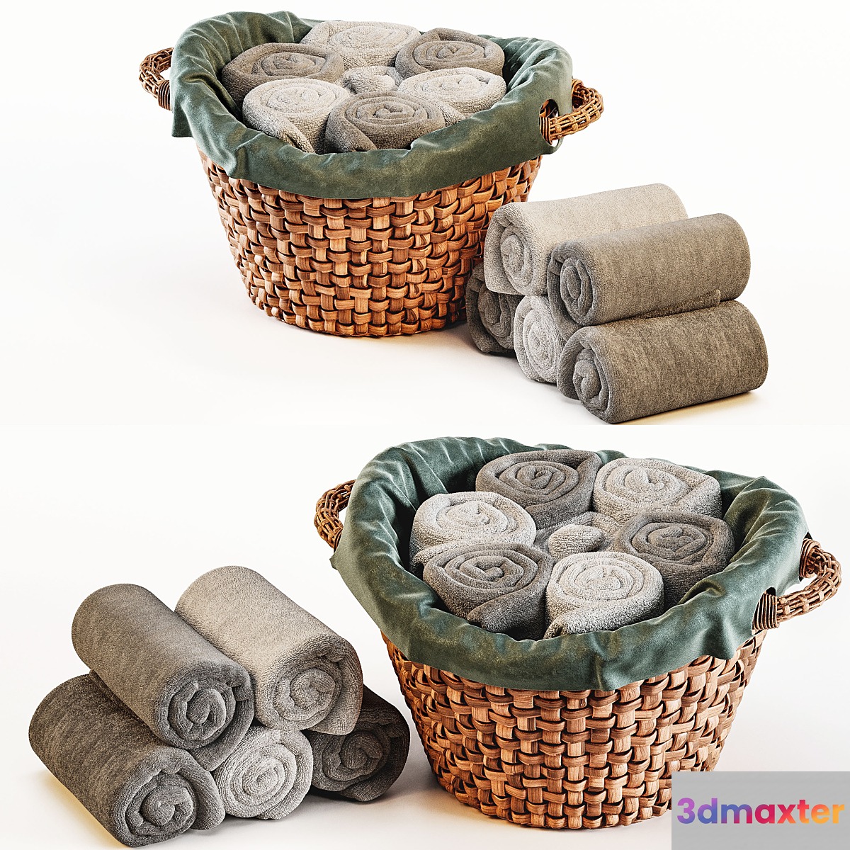 Towels_14 3D Max