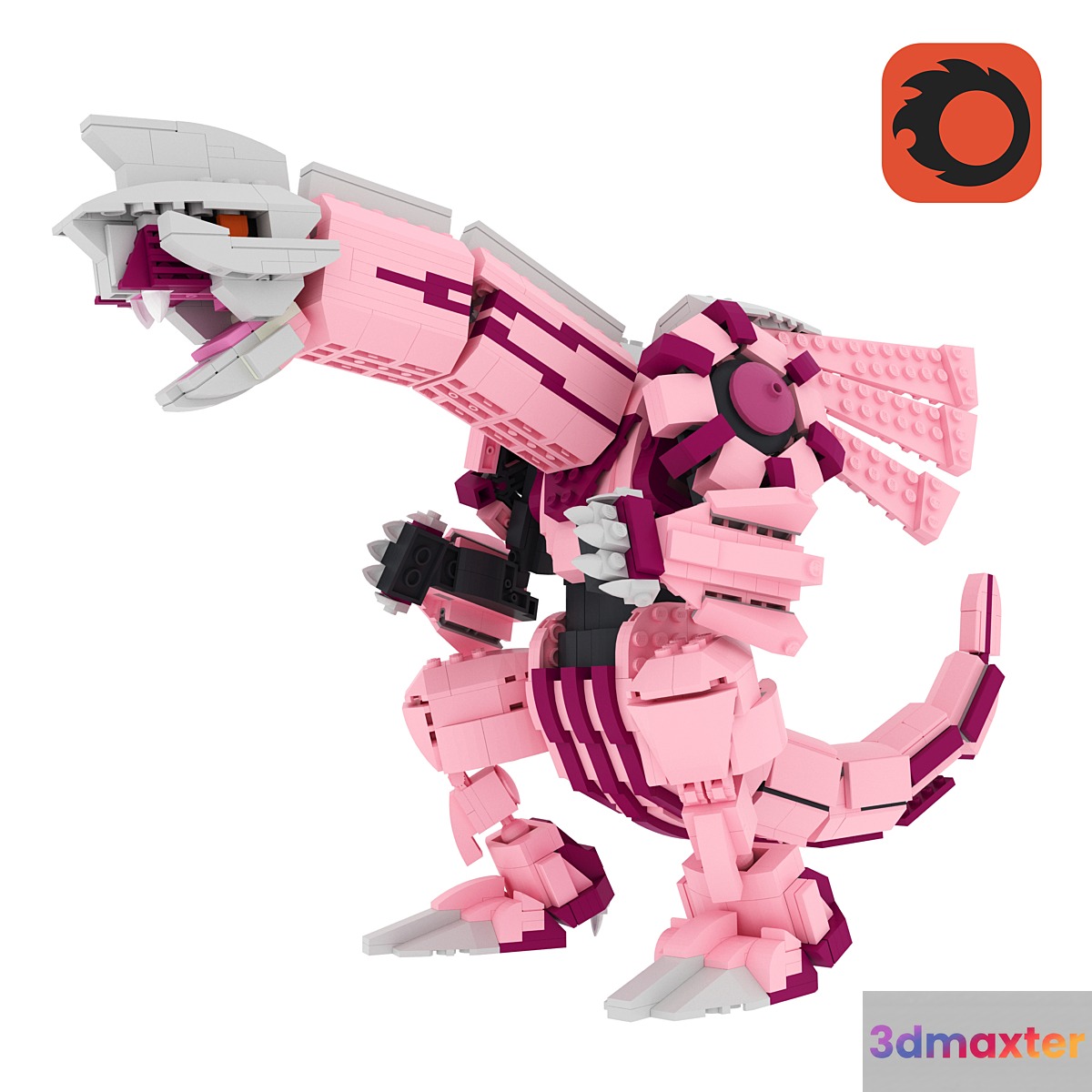 Lego Pokemon_2 3D Max