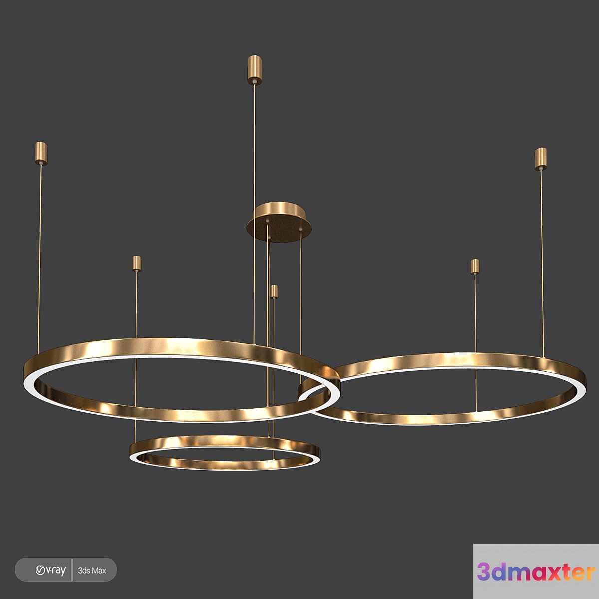 Cruise Chandelier 3D Max