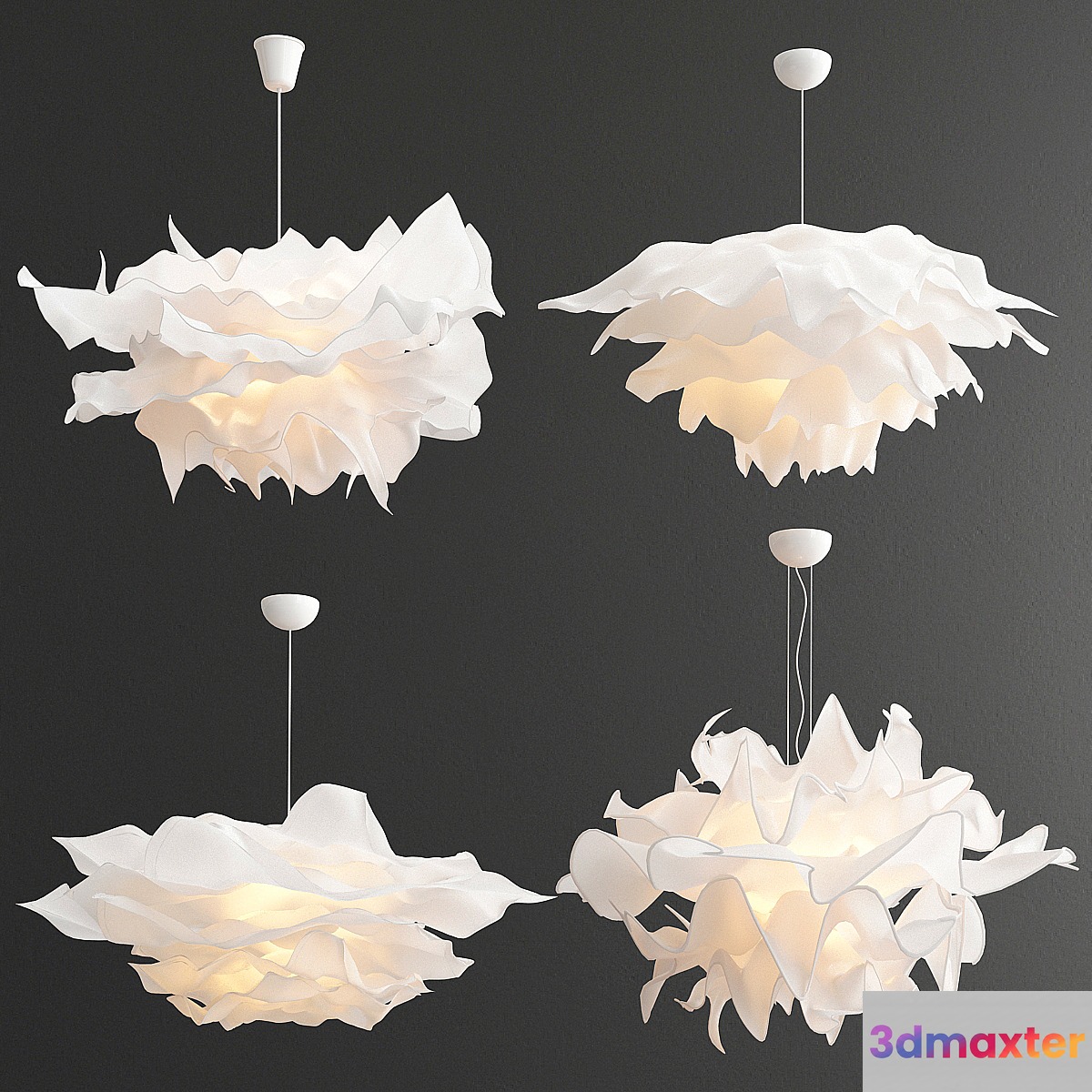 Krusning lamp collection 3D Max
