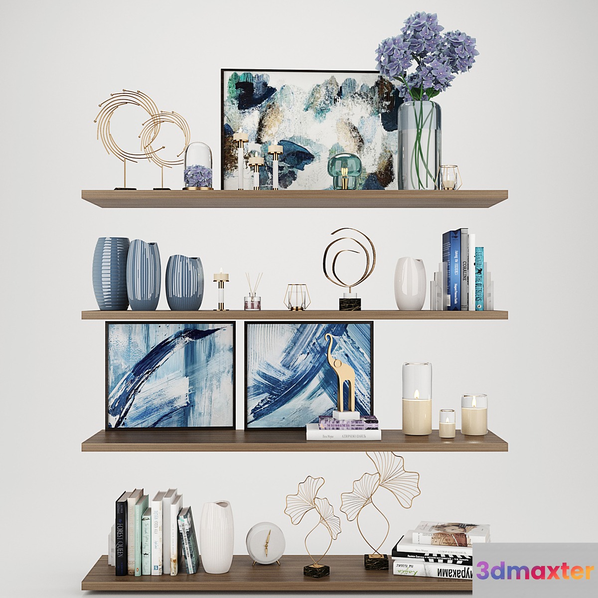 decorative set 3 - No.4 3D Max