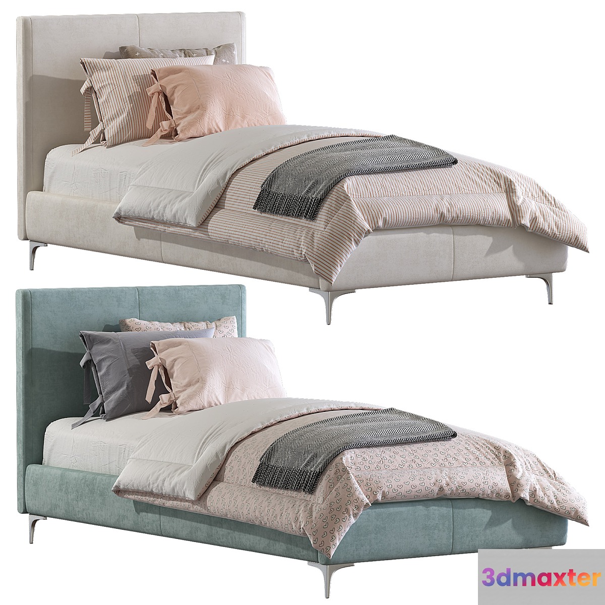 Bed Andes Deco Upholstered Bed 2