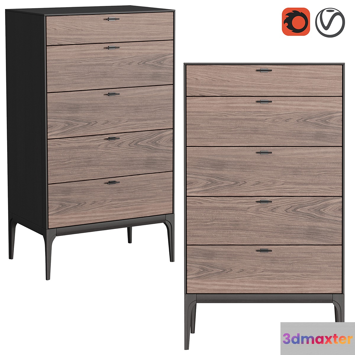 Dantone Home Chest of drawers Verona 3D Max
