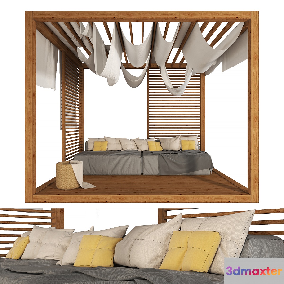 Pergola - 1 3D Max