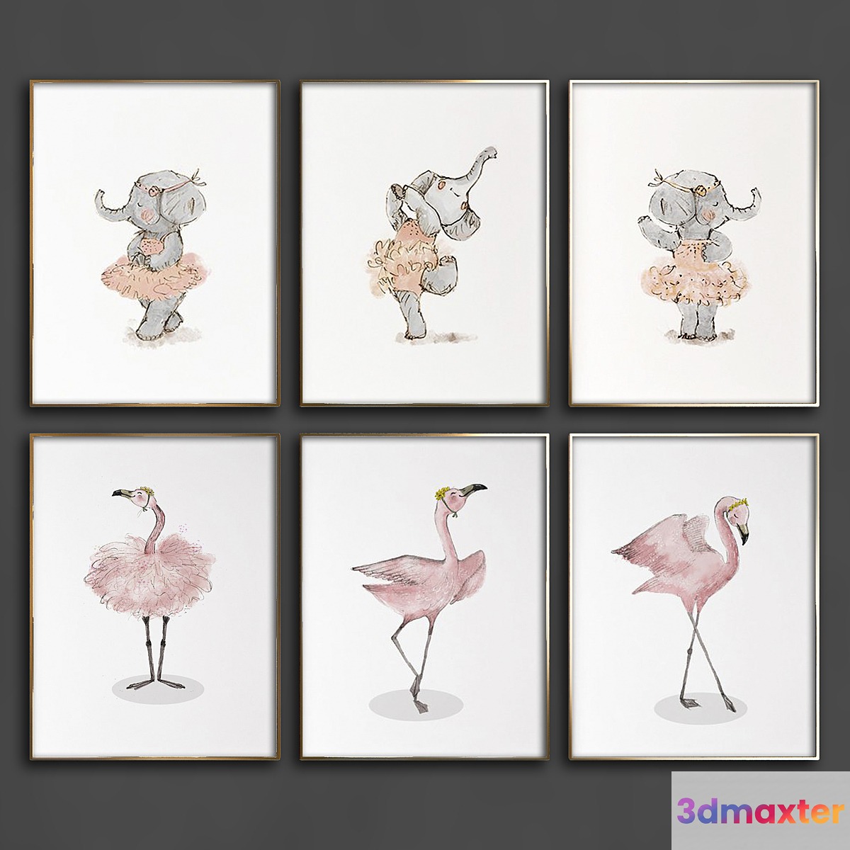 Paintings 664 3D Max