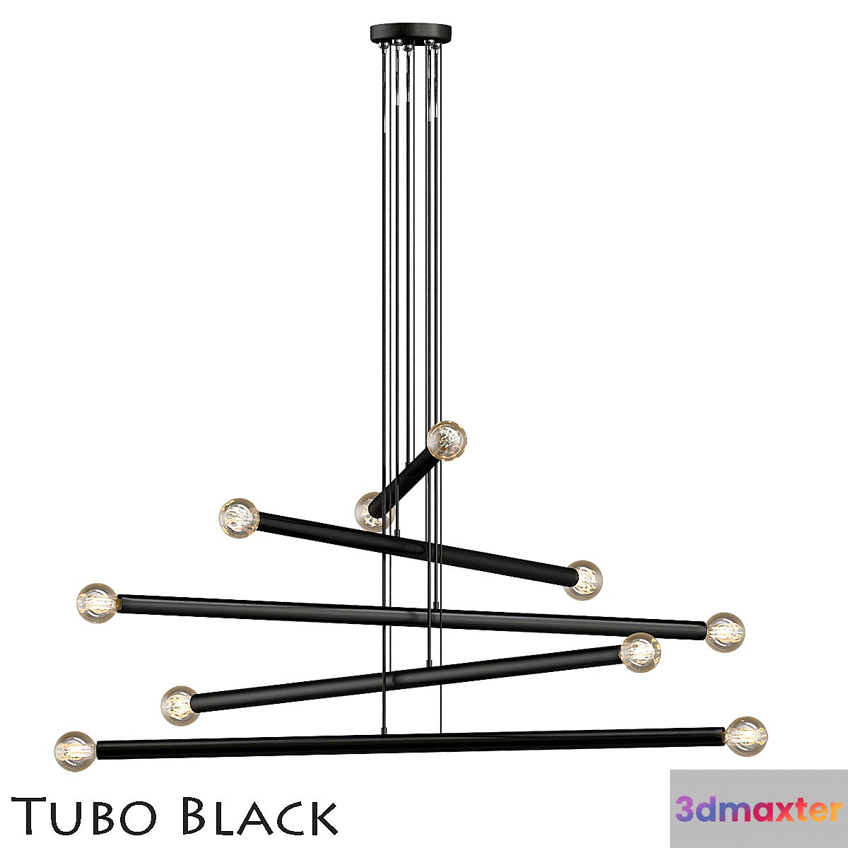 Tubo_Black 3D Max