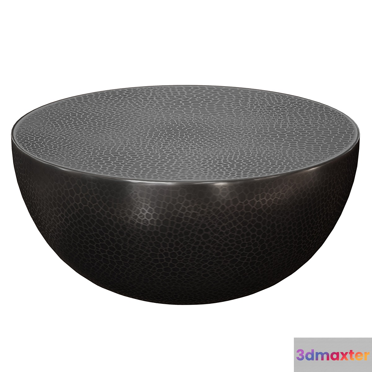 Fernando Metal Drum Coffee Table (Crate and Barrel) 3D Max