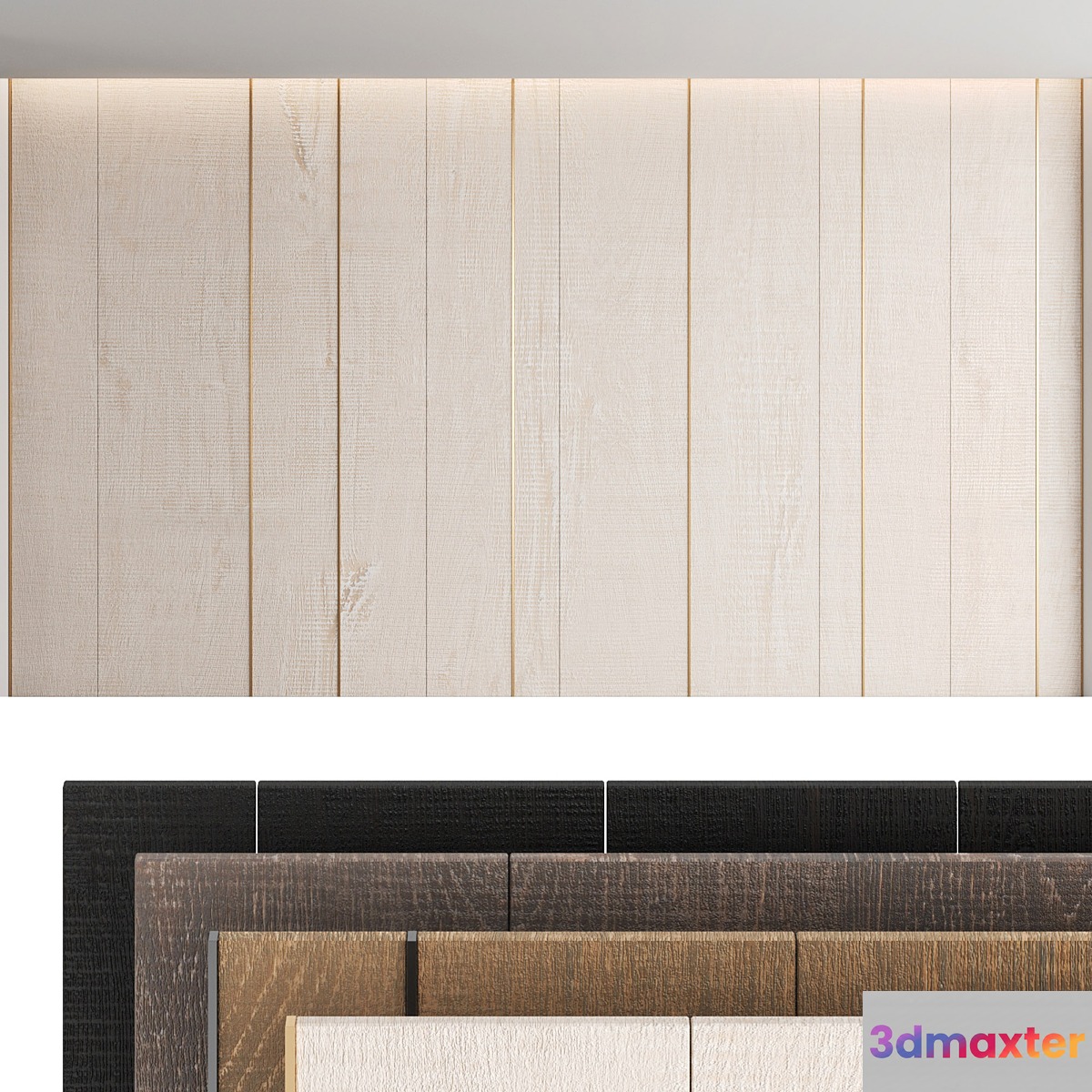 Decorative wall panel_set 29 3D Max