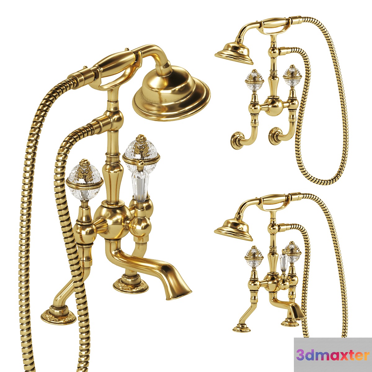 Migliore Cristalia Swarovski Mixers 3D Max