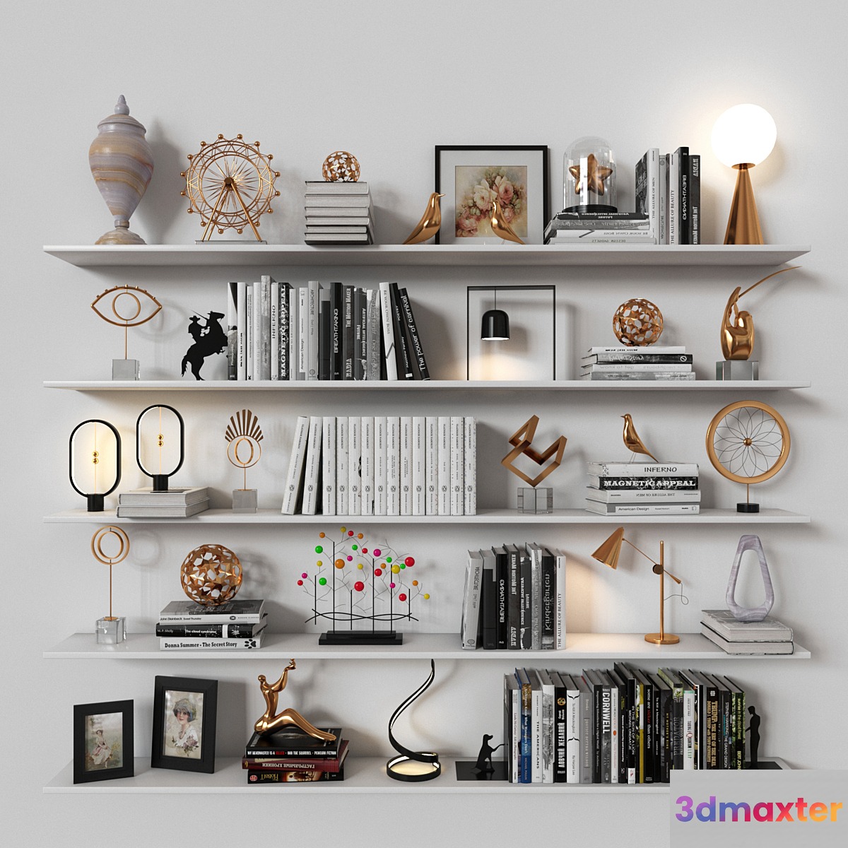 Shelves 04 3D Max