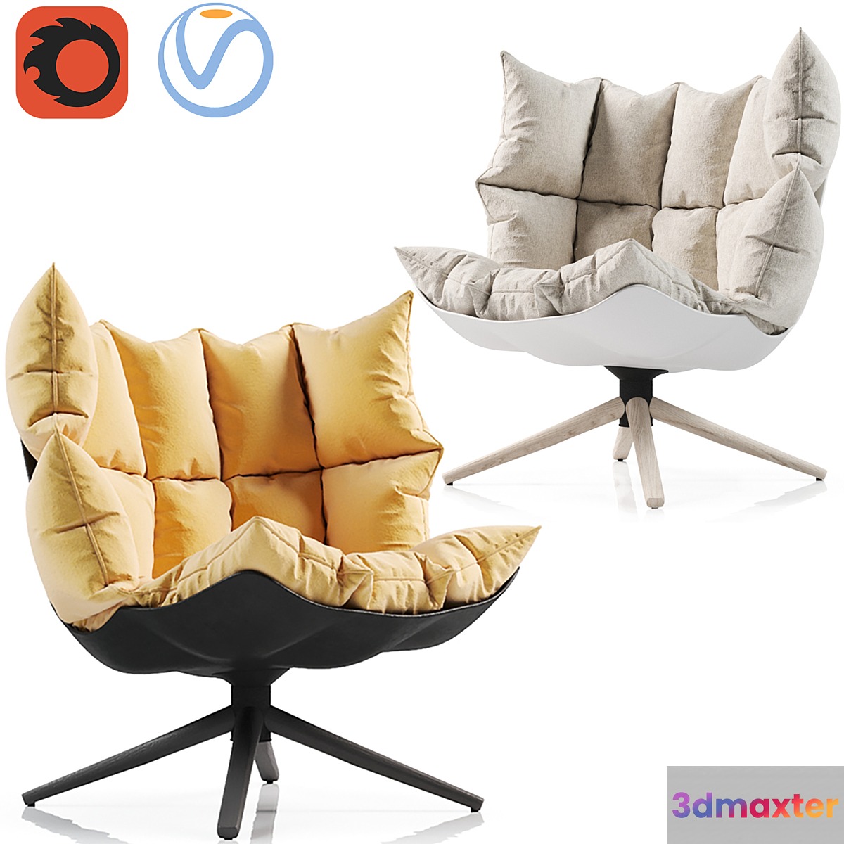 B&B Italia HUSK Armchair