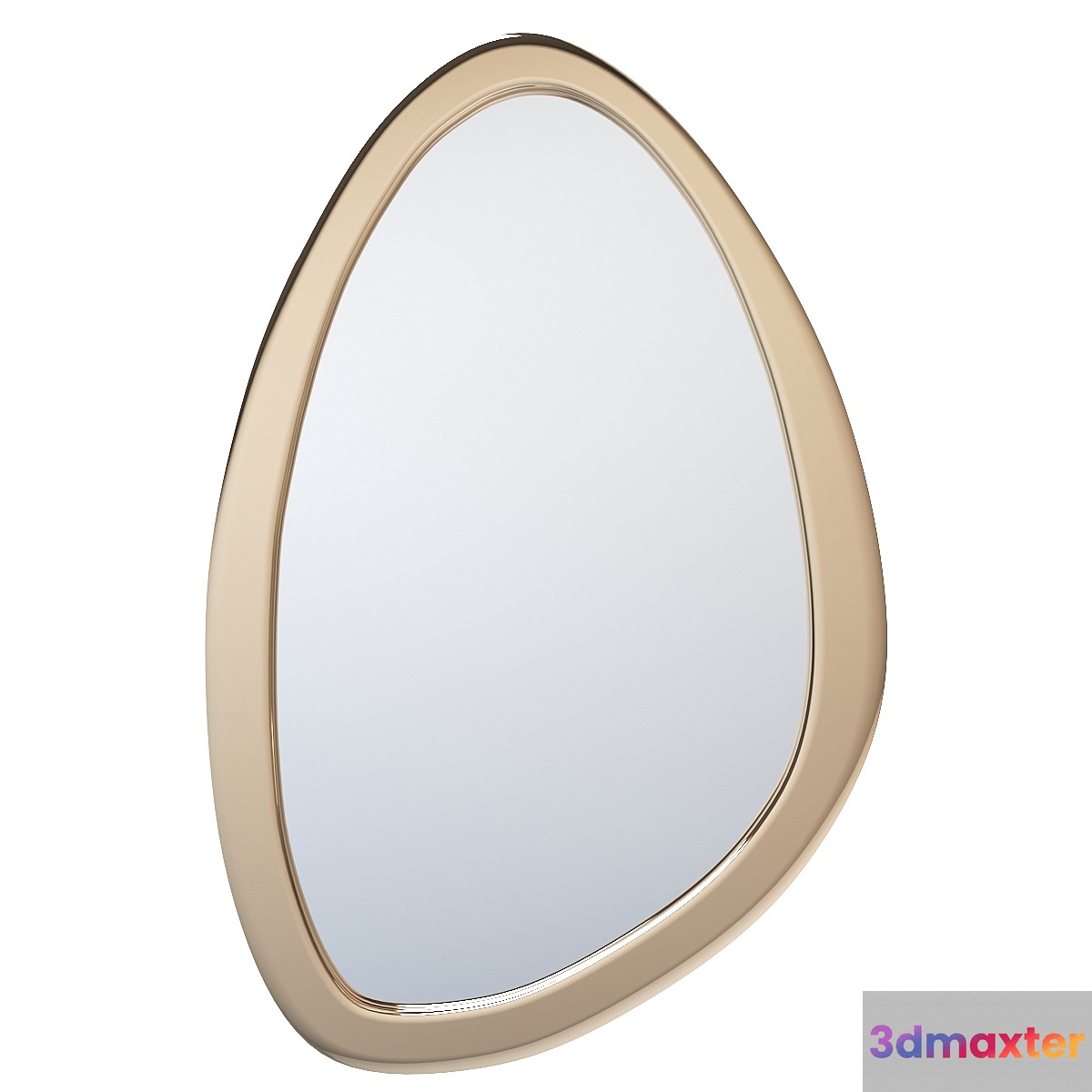 Mirror Ruffaro La Redoute 3D Max