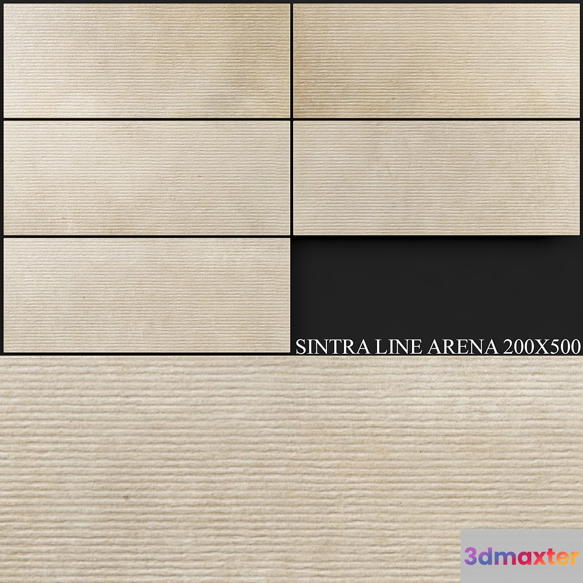 Keros Sintra Line Arena 200x500 3D Max