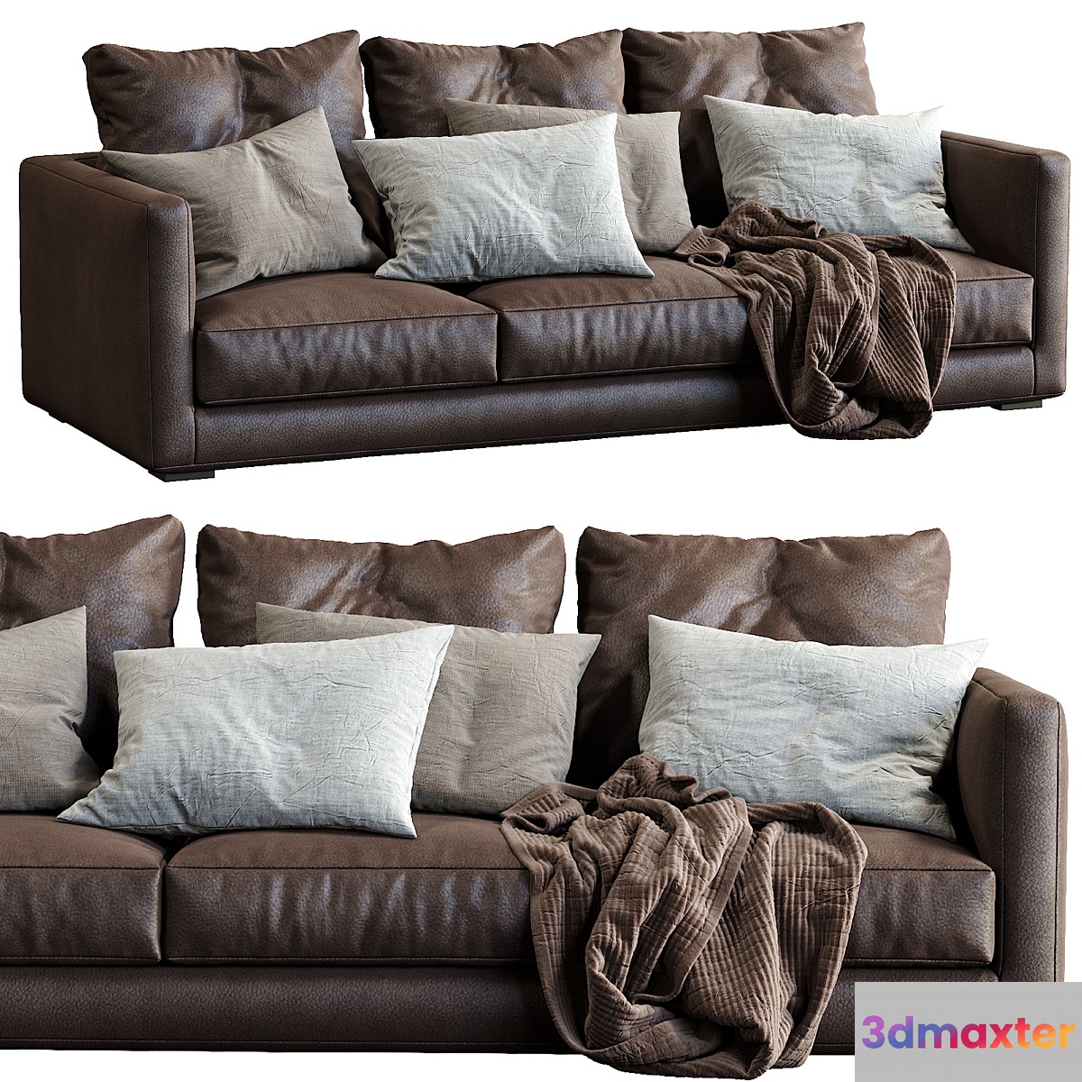 Leather Sofa Tango By Maras - No.3