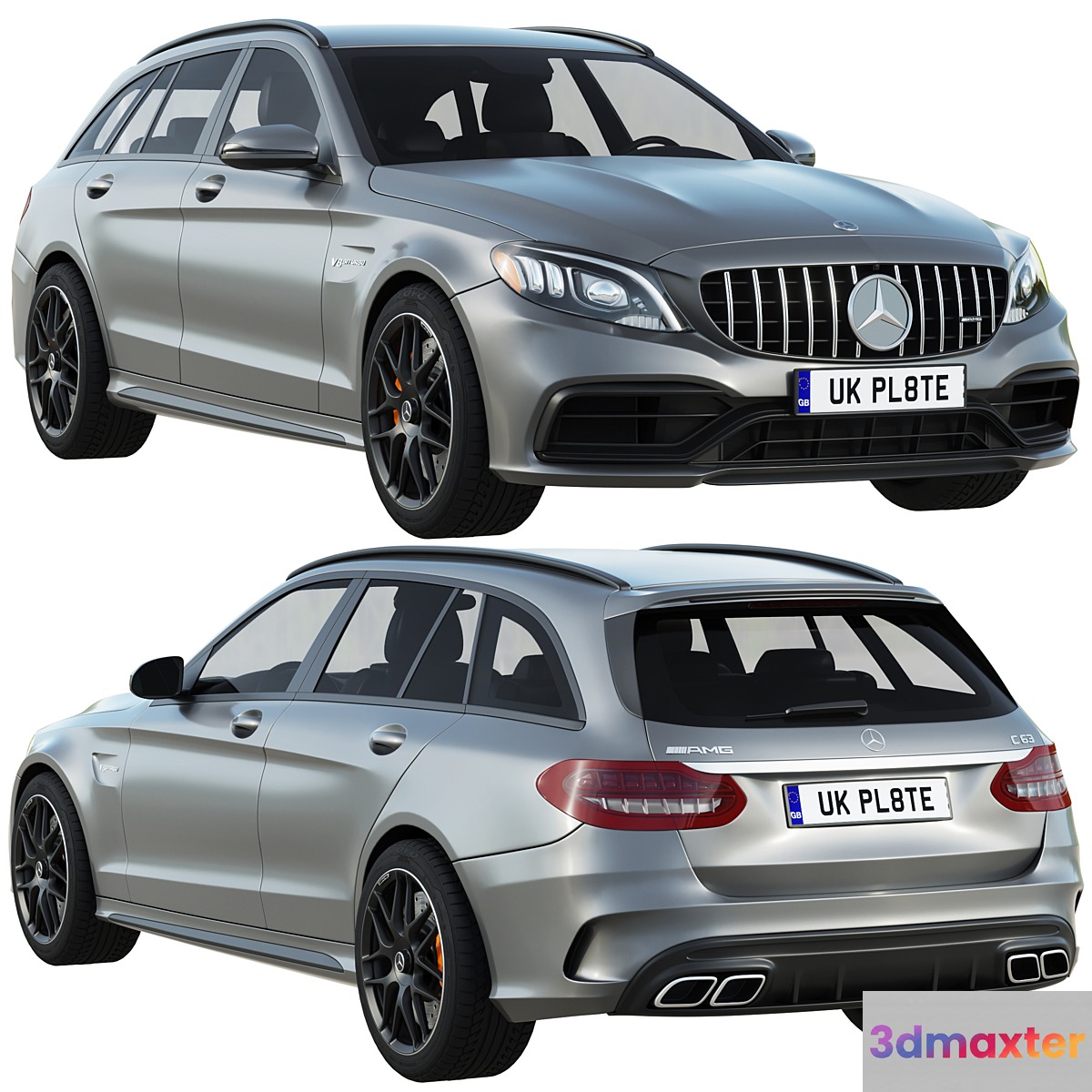 Mercedes Benz AMG C63 Estate - No.2 3D Max