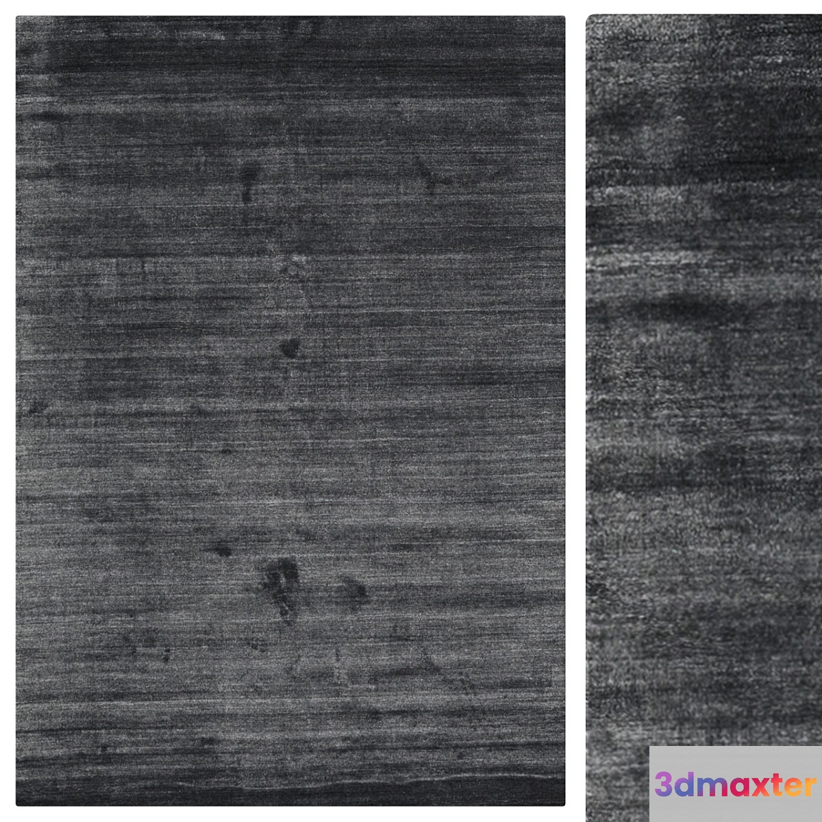 CarpetVista Bamboo silk Loom - Charcoal 3D Max