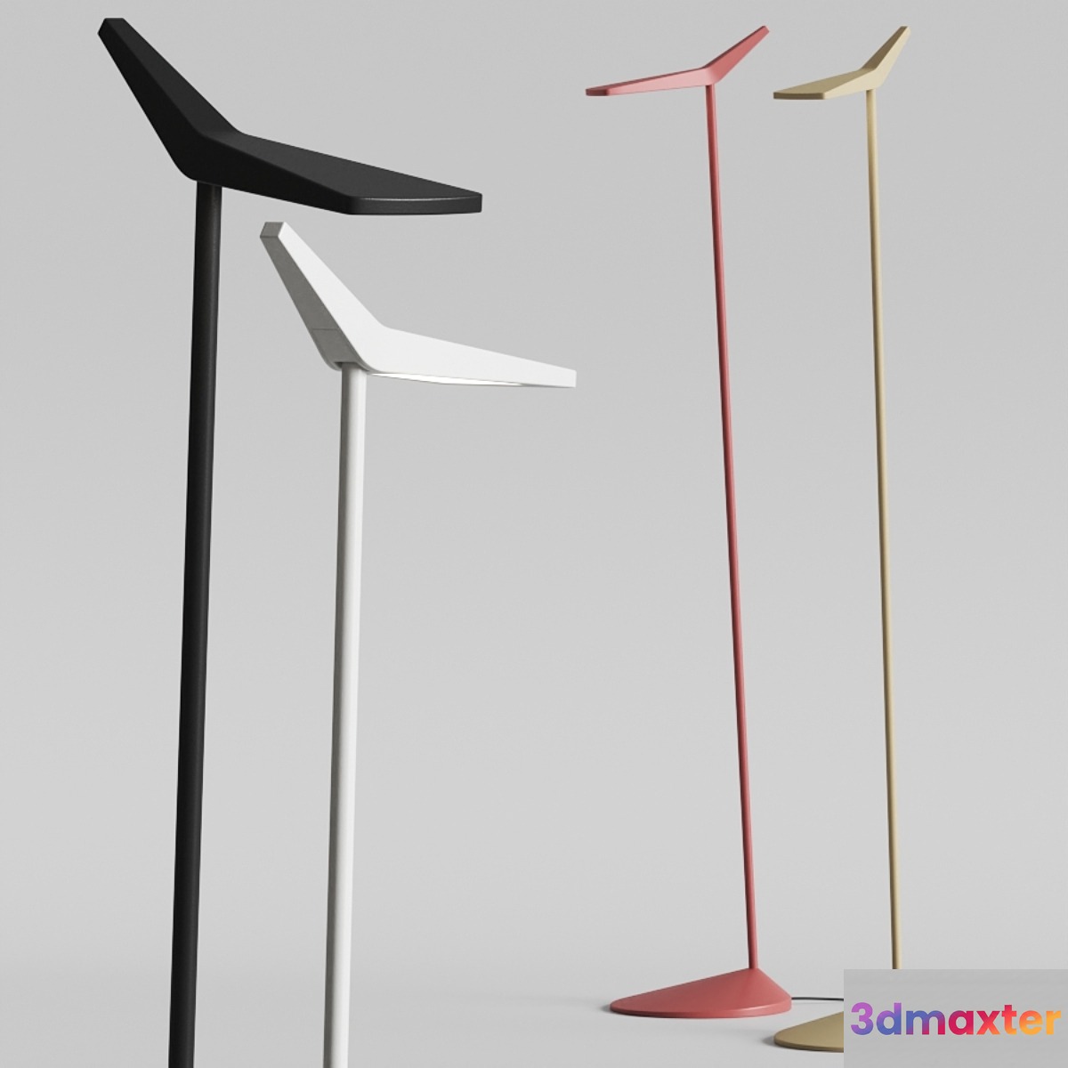 Vibia Skan Floor Lamp 3D Max