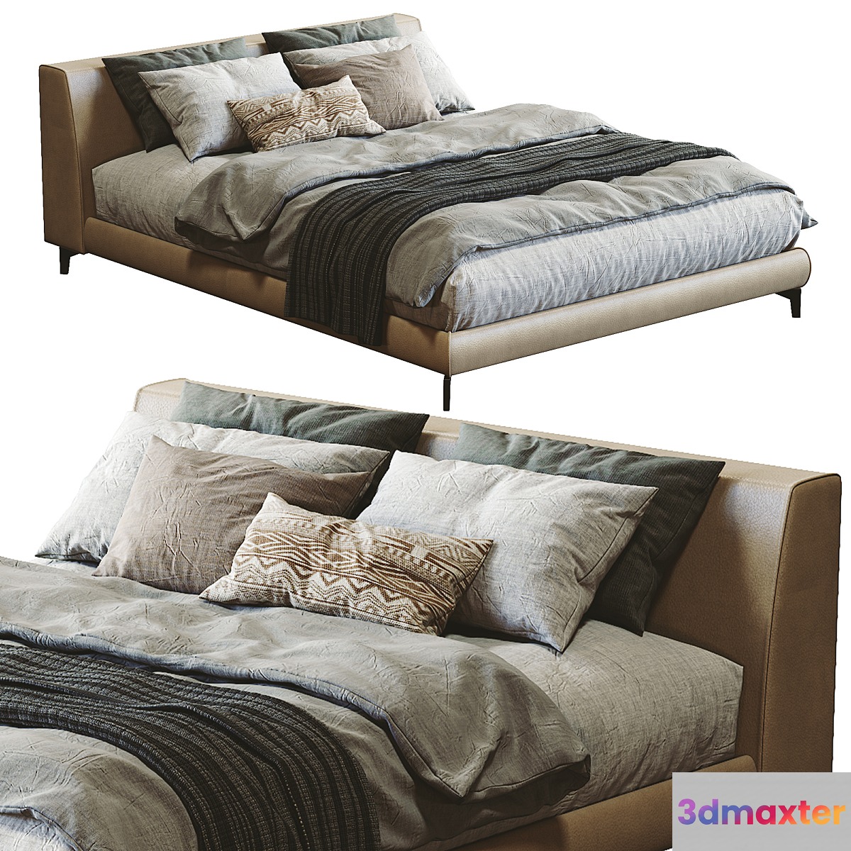 Meridiani Louis Up Bed - No.2