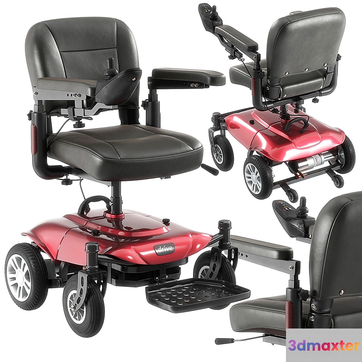 Cobalt X23 power wheelchair model 3D Max