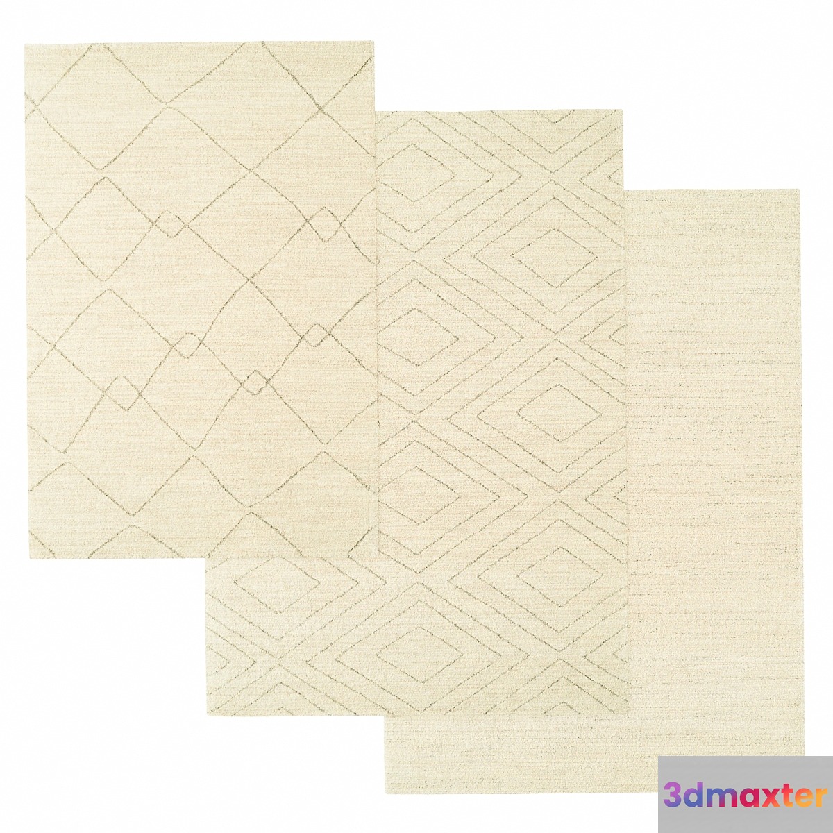 Carpets Tversted Marstrup Engelsborg from Ikea 3D Max